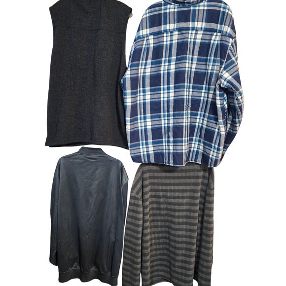 Men's XL 46 48 Coats Jackets Vests Insulated Shirt Wholesale Bulk Lot of 4 - Picture 7 of 8